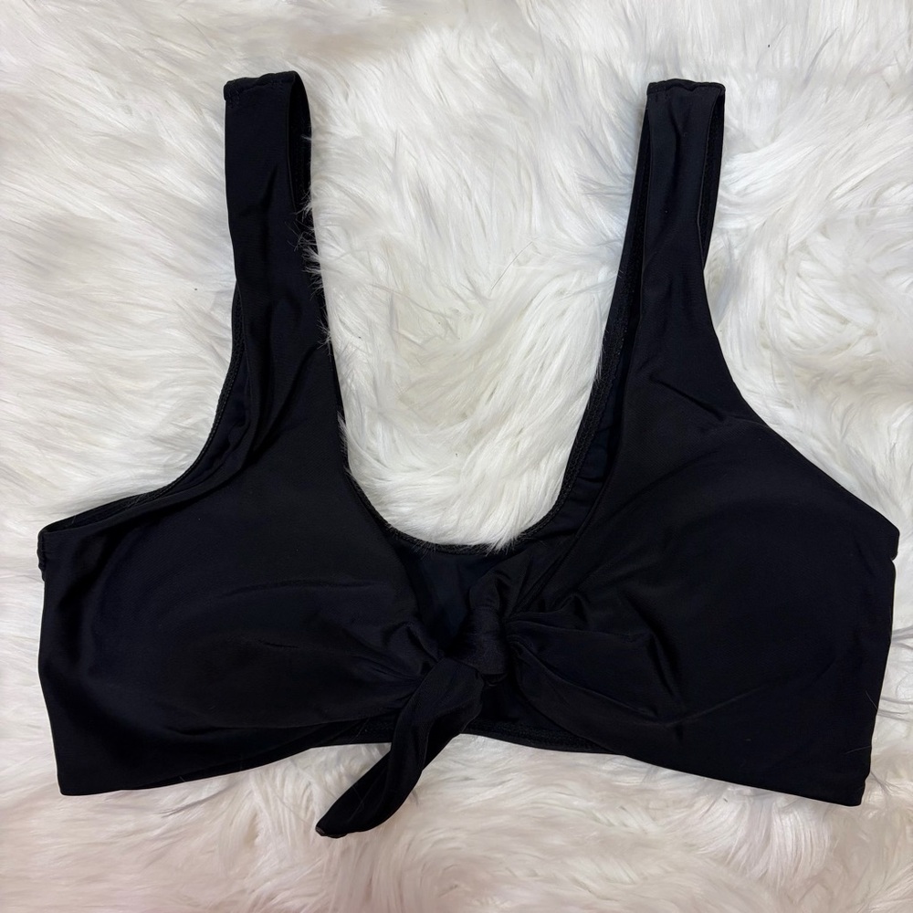 Black bikini top